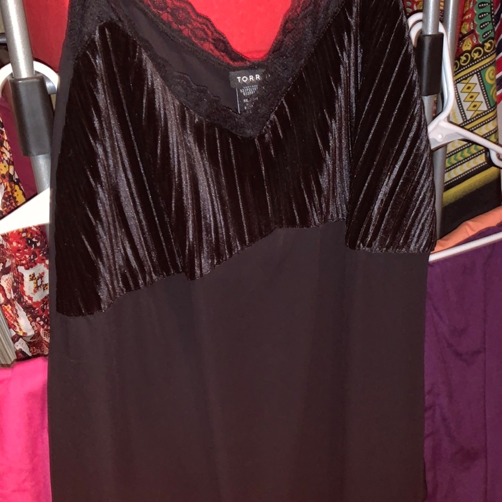 Torrid black blouse size 3